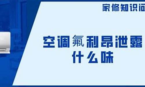 空调氟利昂泄露的味道_空调氟利昂泄露的味道是什么_1