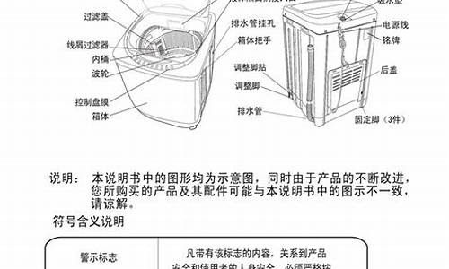 小神童洗衣机维修手册